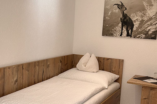 Doppelbettzimmer Pension